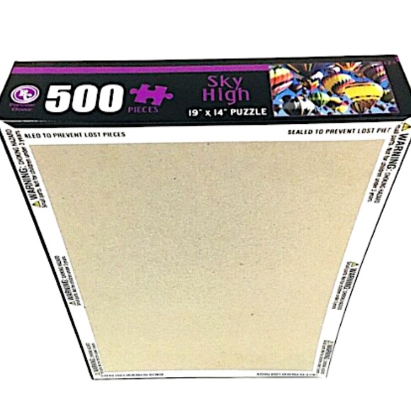 NEW Hot Air Balloon Puzzle 500 Pieces Sky High 19"x14" Forever Clever New Sealed - Picture 6 of 9